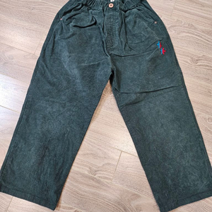 리미떼두두 간절기 코듀로이 럭스 그린팬츠 2xl 이미지