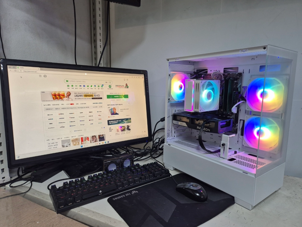 인텔 i5-12400F+H610M+16GB 게이밍컴퓨터 판매합니다 이미지