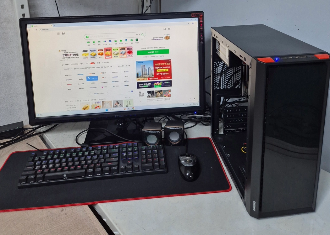 인텔 i5-12400F+H610M+16GB 게이밍컴퓨터 판매합니다 이미지