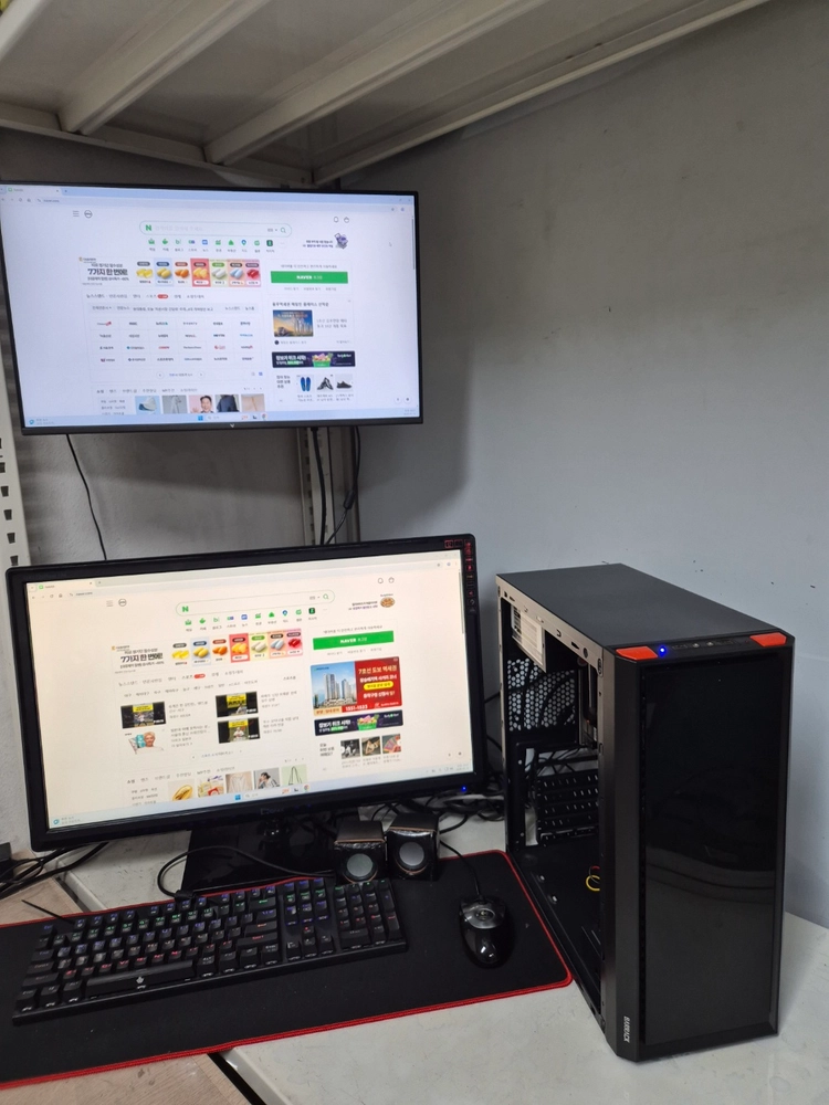 인텔 i5-12400F+H610M+16GB 게이밍컴퓨터 판매합니다 이미지