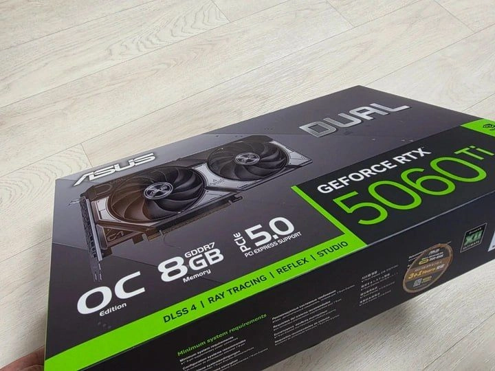 미개봉. ASUS DUAL RTX 5060 Ti OC D6 8GB 이미지