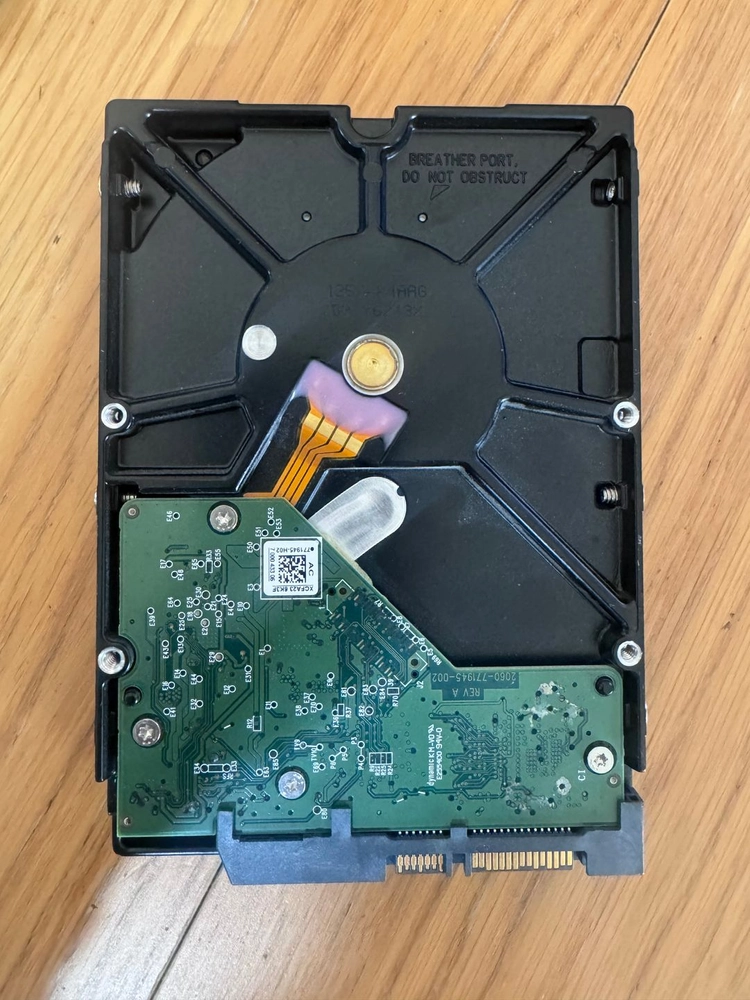 중고 WD Purple HDD 2TB 3.5인치 이미지