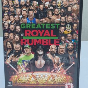 [무료배송] WWE 그레이티스트 로얄럼블 2018 DVD 이미지