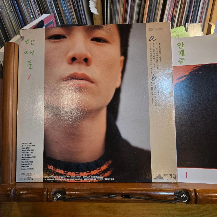 안재준1집.가끔추억을돌아보면/우울한하루.91.지구.EX+/NM+.민트급LP 이미지