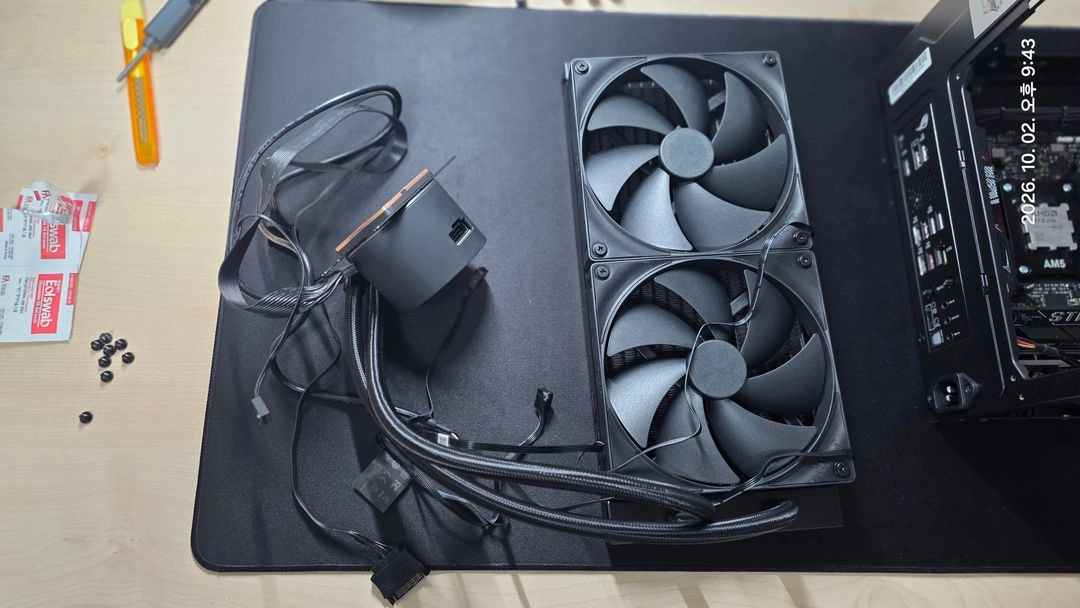 NZXT 크라켄 플러스 280 수냉쿨러 판매합니다. 이미지