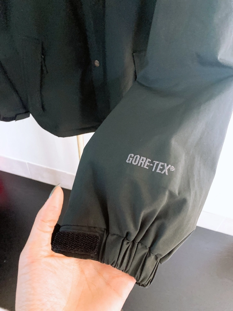 (105)노스페이스남자블랙고어텍스후드바람막이자켓 이미지