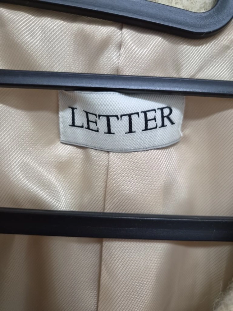 [LETTER] 레터 울 알파카 텍스처 자켓 / 코트 (1사이즈) 이미지