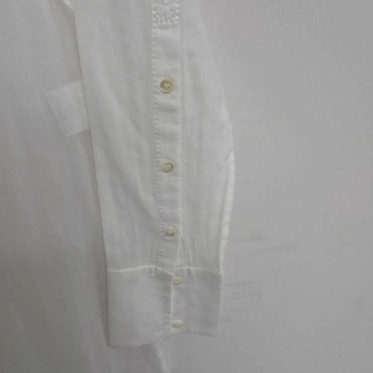 HELMUT LANG 헬무트랭 화이트 롱 셔츠 이미지