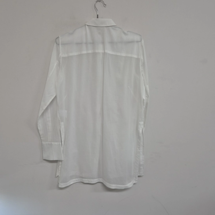 HELMUT LANG 헬무트랭 화이트 롱 셔츠 이미지