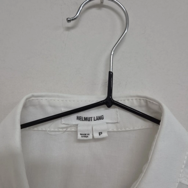 HELMUT LANG 헬무트랭 화이트 롱 셔츠 이미지