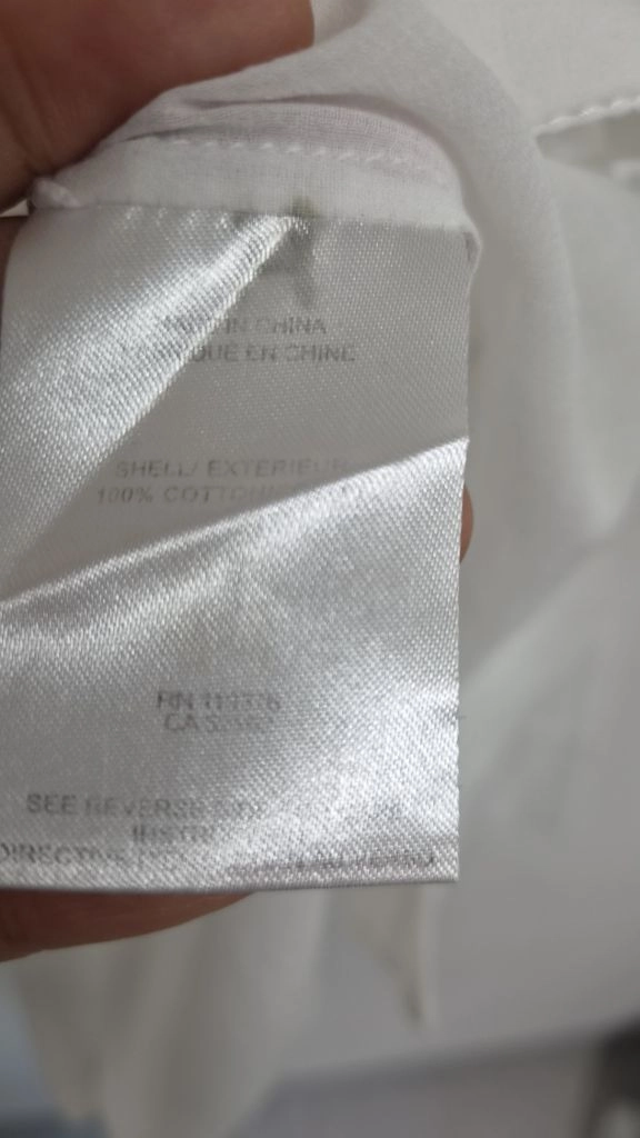 HELMUT LANG 헬무트랭 화이트 롱 셔츠 이미지