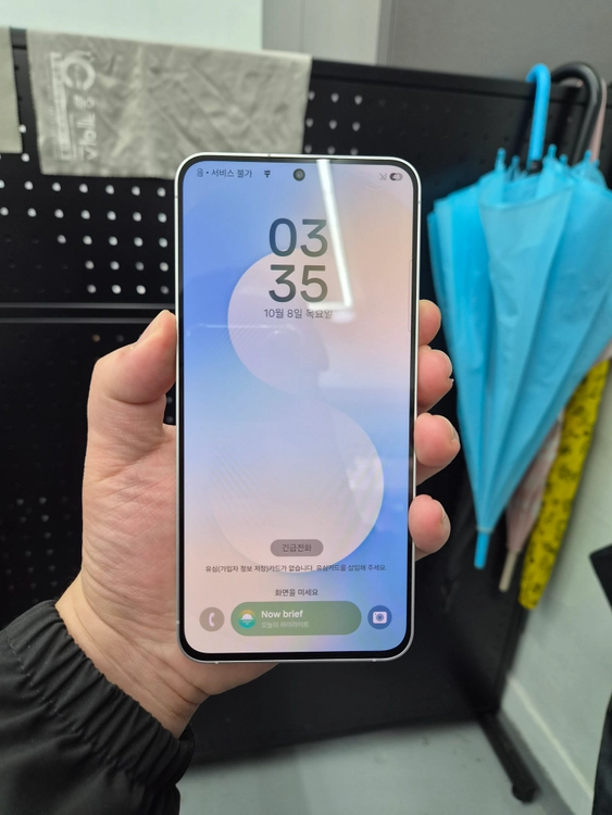 급처)갤럭시 S25 FE 아이스블루 256G(필름/케이스) 이미지