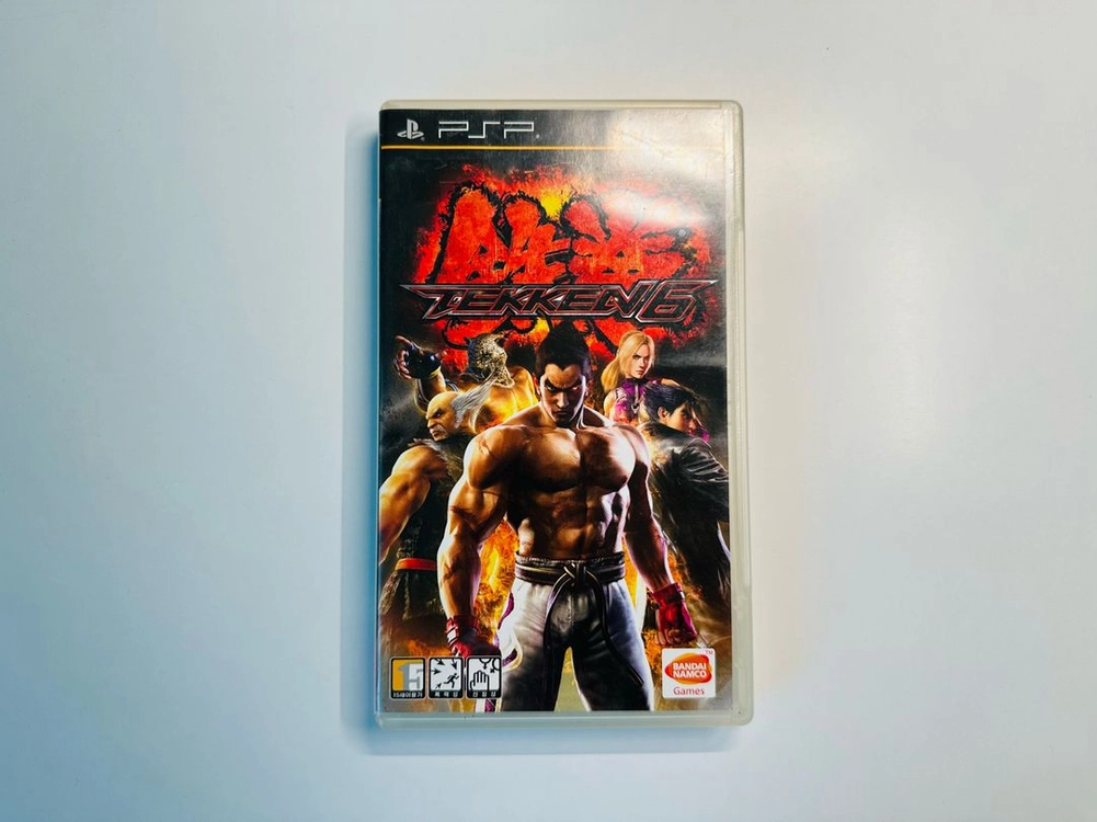 PSP 철권6 한글 정발판 UMD 타이틀 판매 (1005, 3005, GO) 이미지