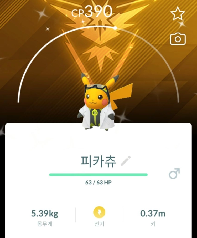 포켓몬고 스타팅 포켓몬 배경이로치 xxl xxs 이미지