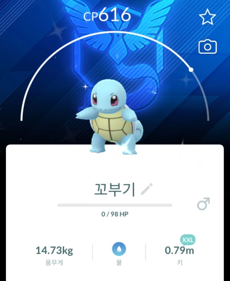 포켓몬고 스타팅 포켓몬 배경이로치 xxl xxs 이미지
