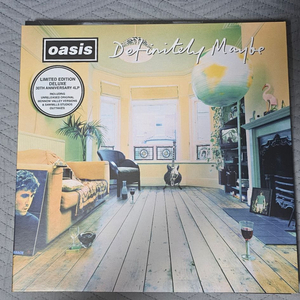오아시스 definitely maybe 30주년 한정 디럭스에디션 lp 이미지