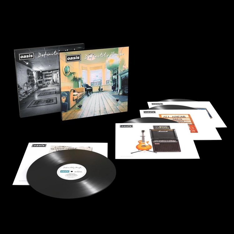 오아시스 definitely maybe 30주년 한정 디럭스에디션 lp 이미지