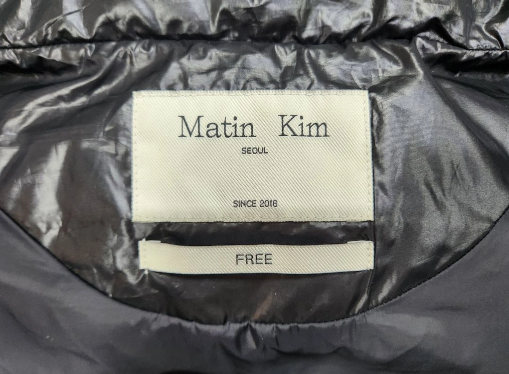[정품 파격가 남여공용 free] 마뗑킴 폴티드 포켓 다운 패딩조끼 한섬 타임 시스템 아미 꼼데가르송 노스페이스 이미지