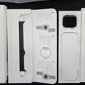 애플워치 SE3 44mm 미드나잇트 색상 GPS 이미지