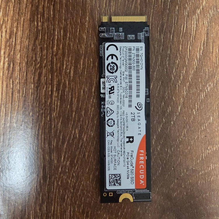 파이어쿠다 520 2tb nvme 4.0 ssd 이미지