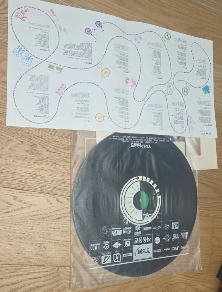 여행스케치 4집 lp 이미지