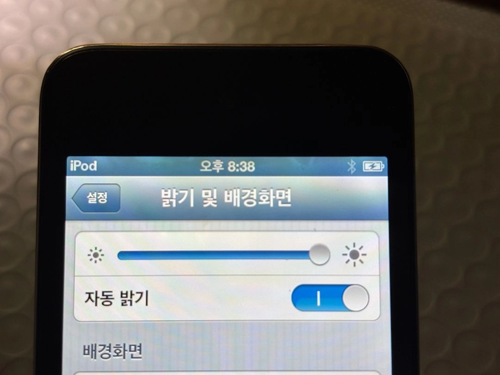아이팟 터치 4세대 64g 블랙 이미지