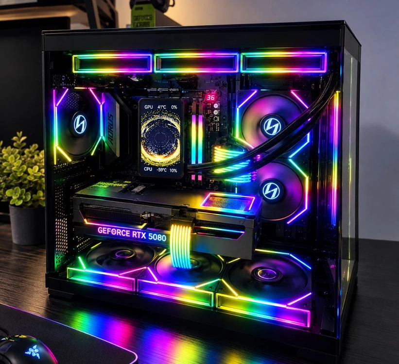 9950X3D X870E 5080 PC 이미지