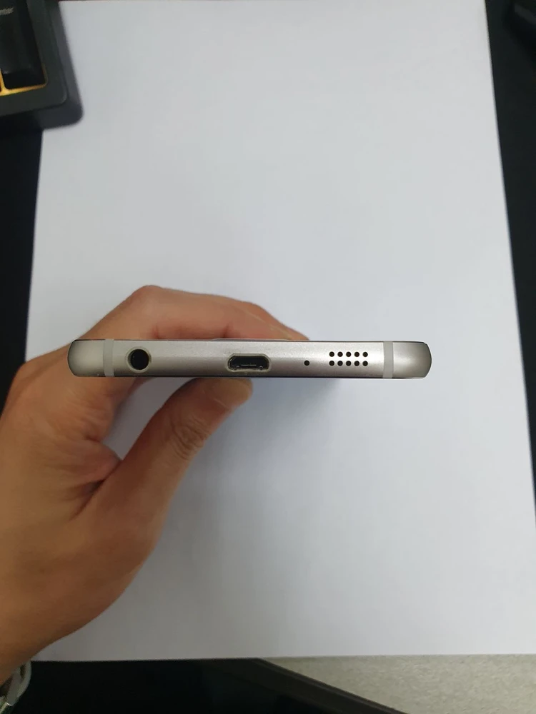 갤럭시S6 32GB 블루 U+ 무잔상 기능정상 중고폰 314139 이미지