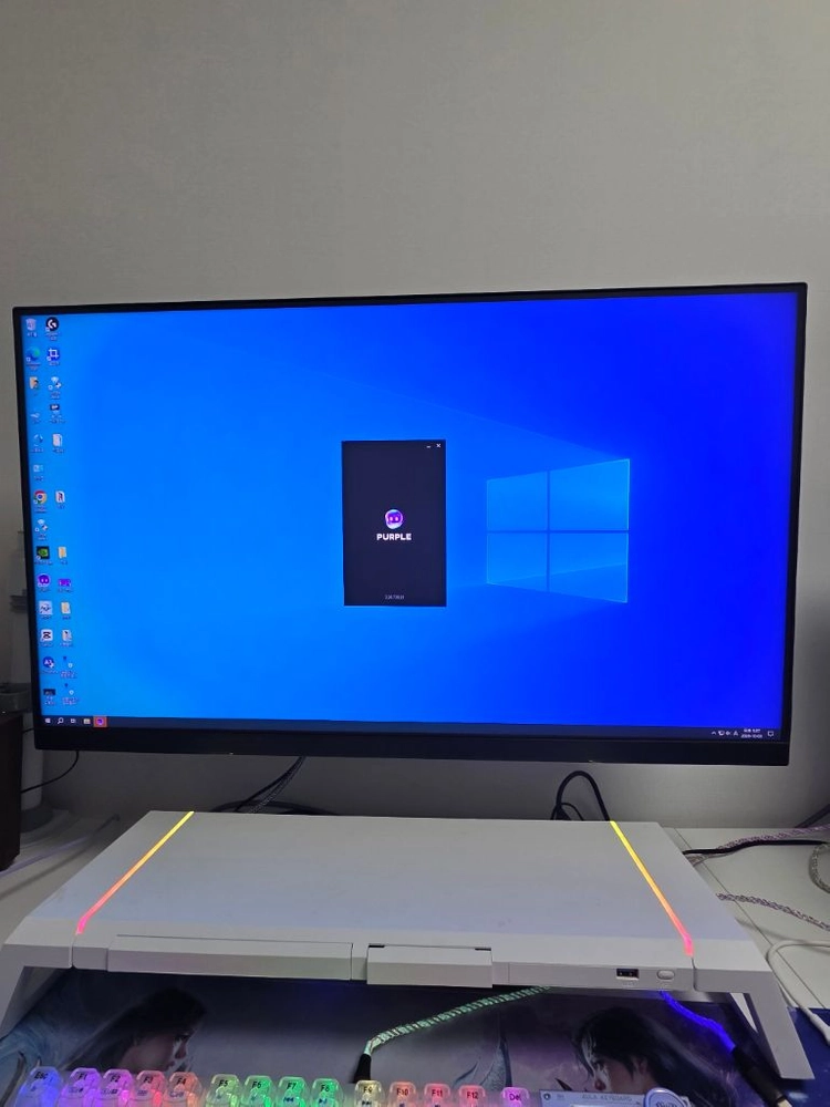 초고사양 컴퓨터 본체 / 4070ti슈퍼화이트 16g/울트라기어 165hz 32인치 qhd32인치 이미지