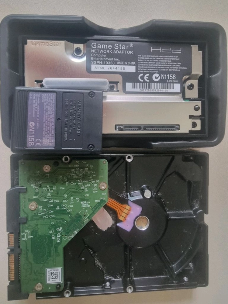 PS2 플스2 SATA어뎁터 이미지