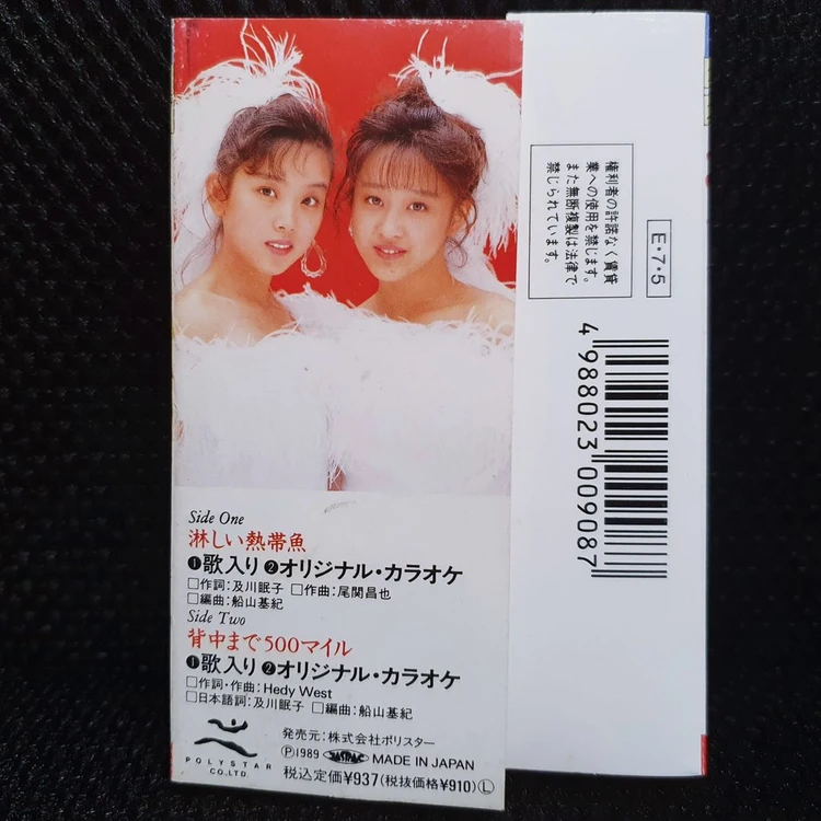 윙크 Wink 淋しい熱帯魚 카세트 테이프 이미지