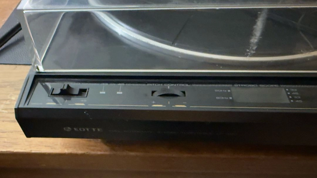 Lotte pl450 풀오토 턴테이블(고장) 이미지