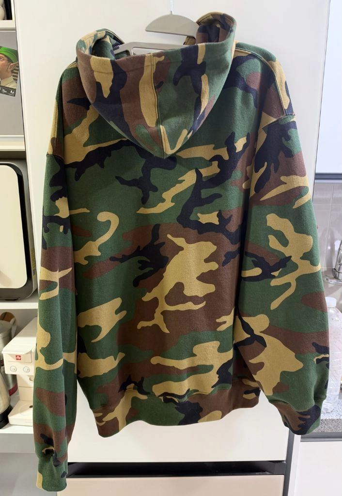 슈프림 카모 후드집업 24fw XL 이미지