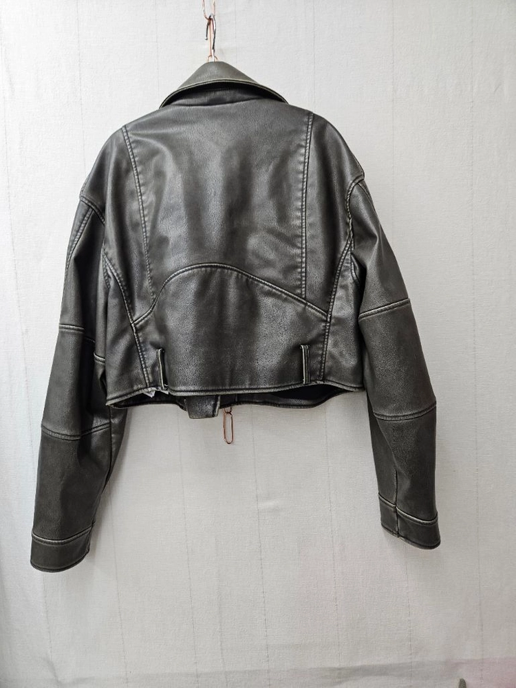 ZARA 자라 레더라이더자켓 L 66~88 이미지
