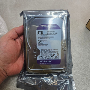 4TB 내장형 하드디스크미개봉] WD 퍼플 CCTV전용 하드디스크(WD44PURZ) 4TB 이미지