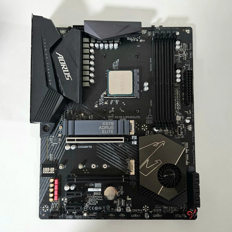 라이젠9-5900X + 기가바이트 X570 어로스 엘리트 + 윈도우 이미지
