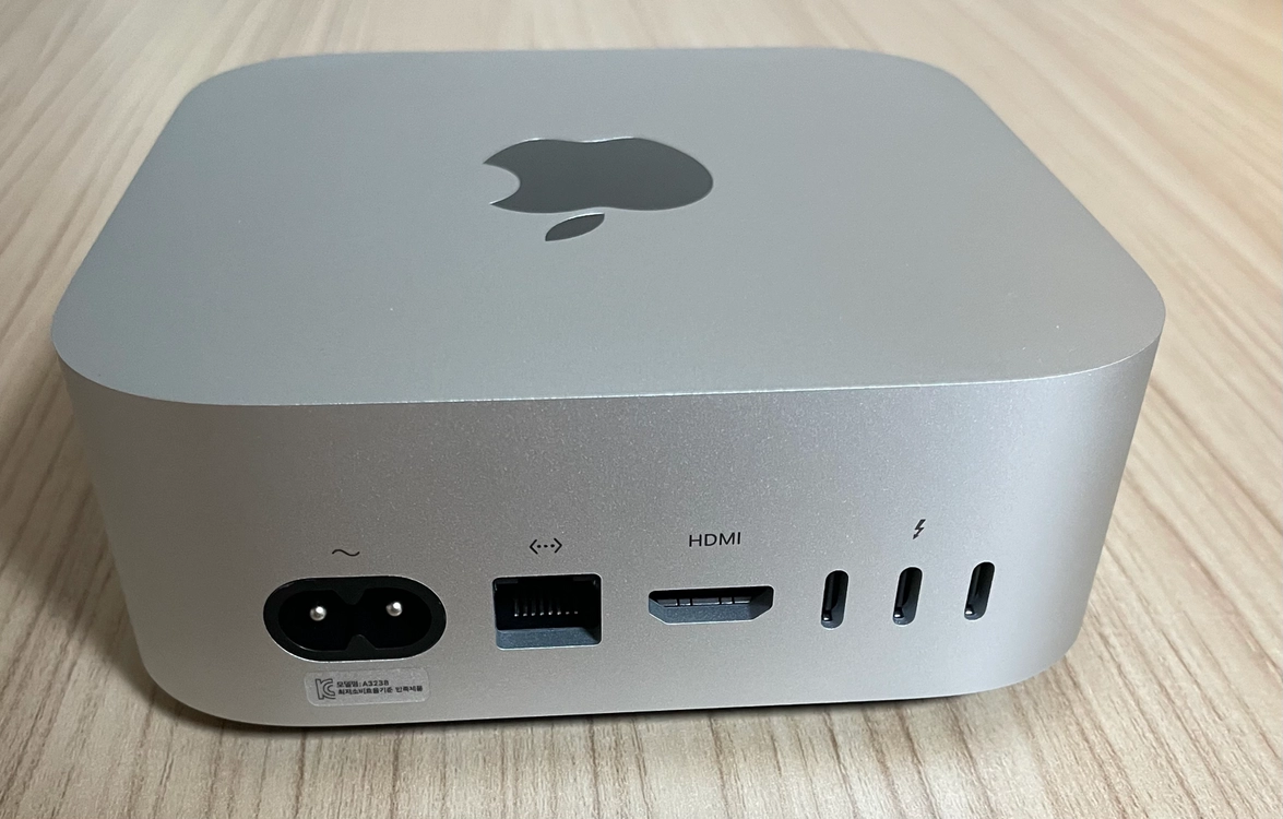 직거래 340) 애케플 맥 미니 M4 pro 48GB 1TB 이미지