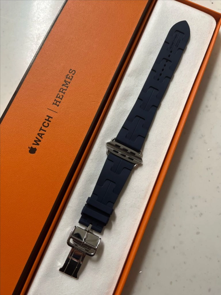 애플워치 에르메스 킬림 디플로이먼트버클 46mm SSS급 이미지