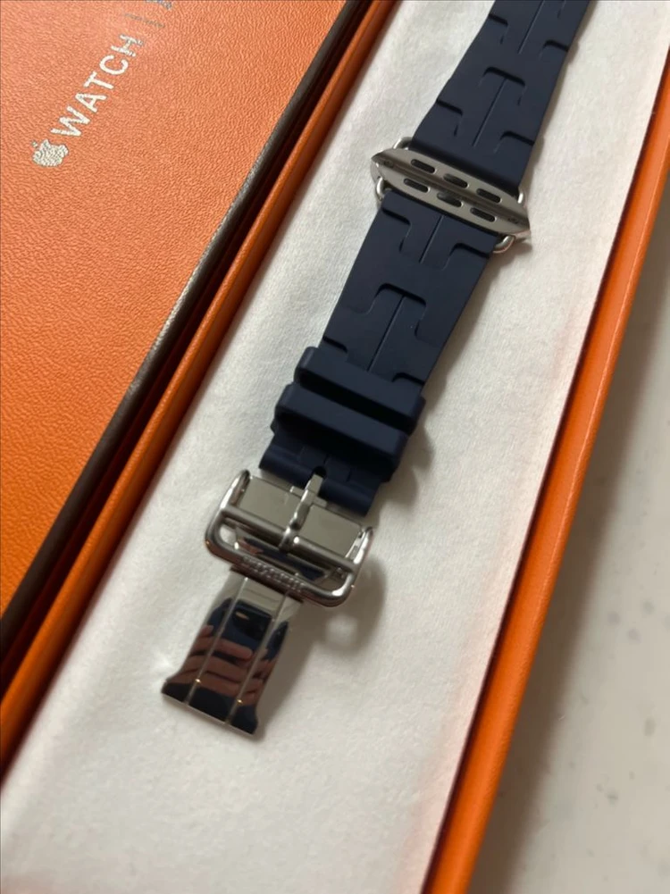 애플워치 에르메스 킬림 디플로이먼트버클 46mm SSS급 이미지