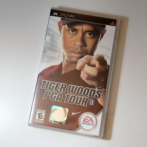PSP 타이거우즈 PGA 투어 북미판 곽팩 이미지