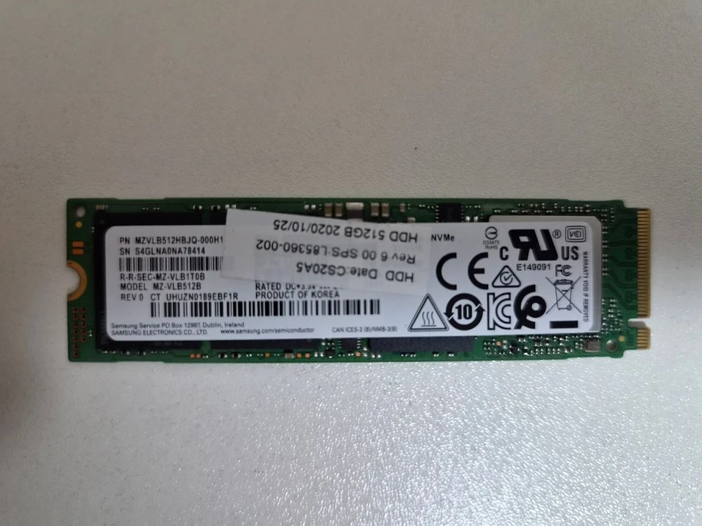 (택포 2개 일괄)삼성 M.2 NVMe SSD 512GB 이미지