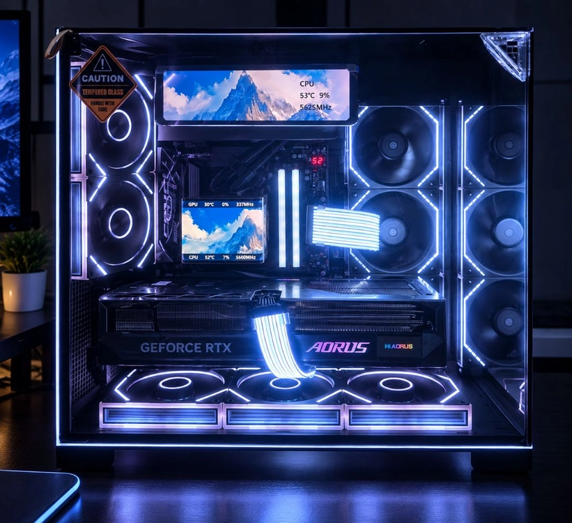 라이젠 9850X3D RTX5080 마스터 PC 이미지