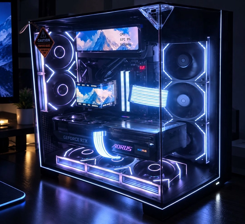 라이젠 9850X3D RTX5080 마스터 PC 이미지