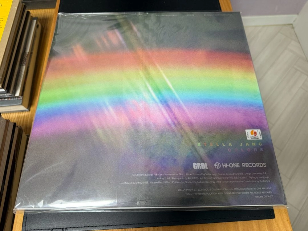 스텔라장 Stella Jang Colors LP 미개봉/ 2020 화이트 컬러반 / GLVN-001 / 45RPM 이미지