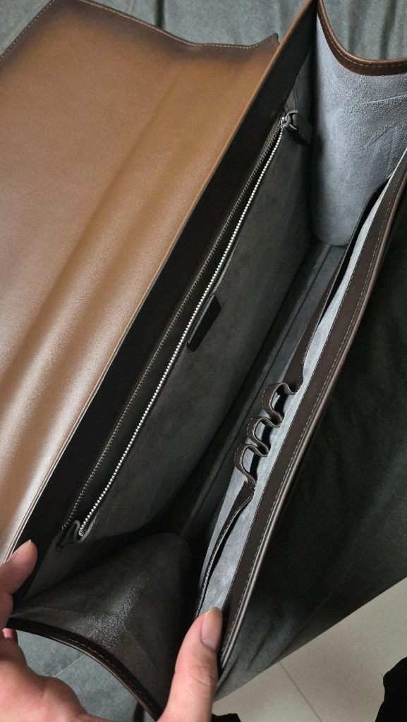 [풀구성]몽블랑 마이스터스튁 스푸마토 싱글거싯 브리프케이스 서류가방 이미지