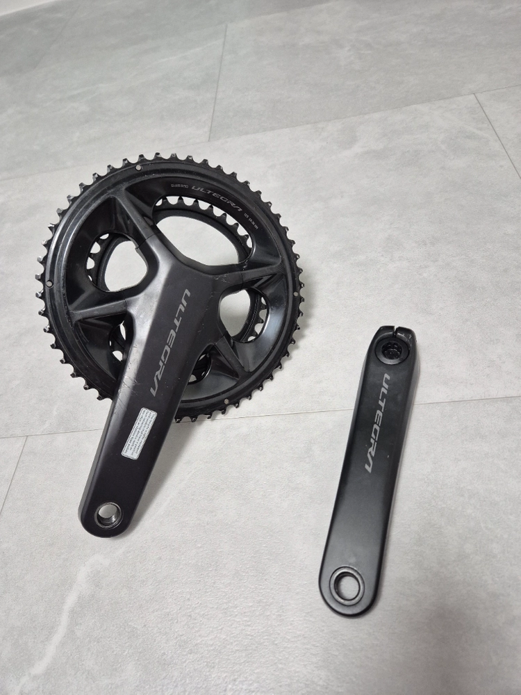시마노 울테그라 로드 자전거 크랭크셋 (FC-R8100) 52T 36T , 172.5mm , 11~12단 - 안심되는 중고거래