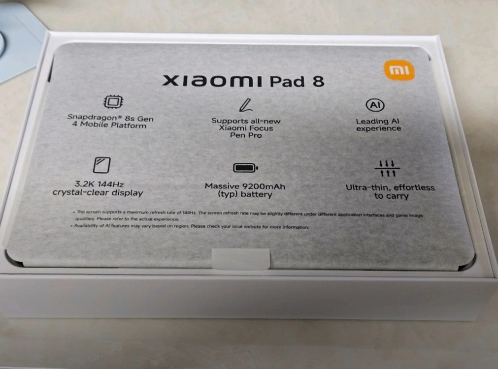 Xiaomi pad 8 (256GB) 그레이 이미지