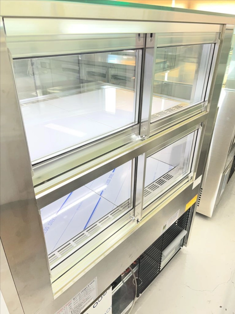 올스텐 쇼케이스 냉장고 1000 마카롱 세경냉동 카페 케익 케이크 보관 업소용 중고 스테인리스 맞춤 제작 저온콤푸 이미지