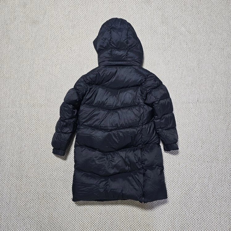 102-초딩 블랙야크 키즈 구스다운 패딩 120사이즈 블랙 이미지