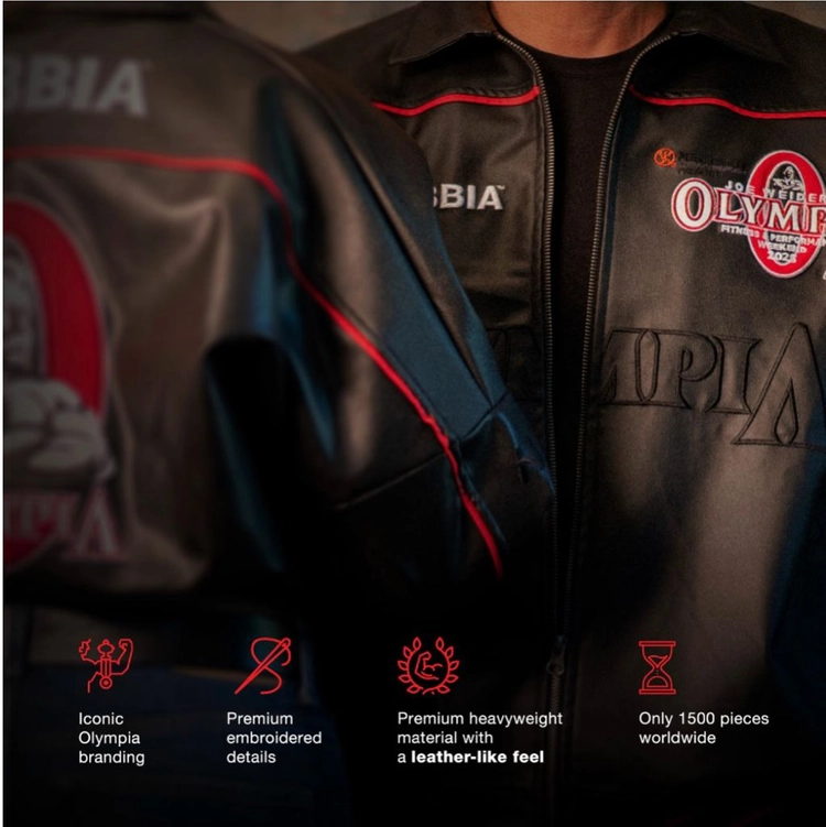 레더자켓 올림피아 NEBBIA OLYMPIA jaket. XXL 이미지